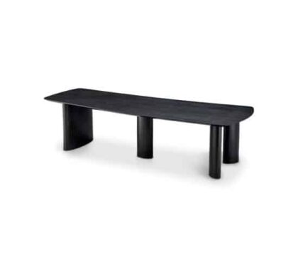 Bergman matbord charcoal grey oak veneer