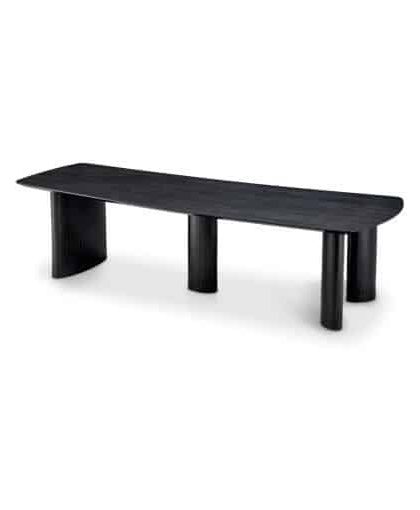 Bergman matbord charcoal grey oak veneer