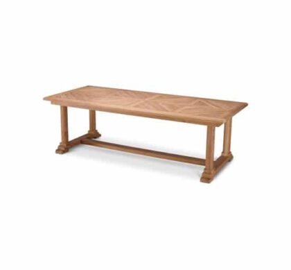 Bell Rive matbord natural teak