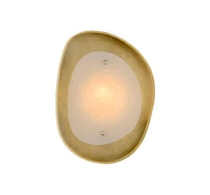 Samos Sculpted vägglampa Gild