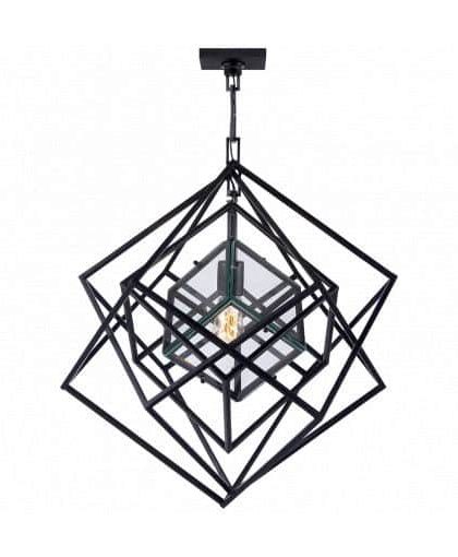 Cubist takkrona svart S