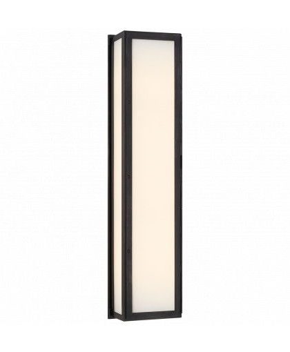 Mercer Long vägglampa brons