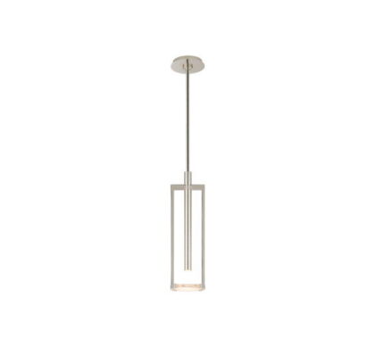 Melange Floating Disc takpendel nickel S