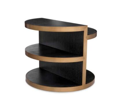 Nilo sidobord charcoal grey