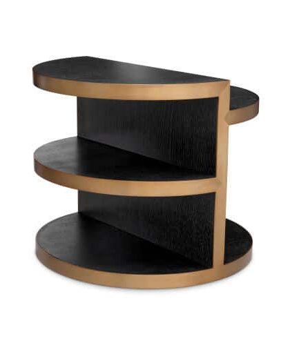 Nilo sidobord charcoal grey