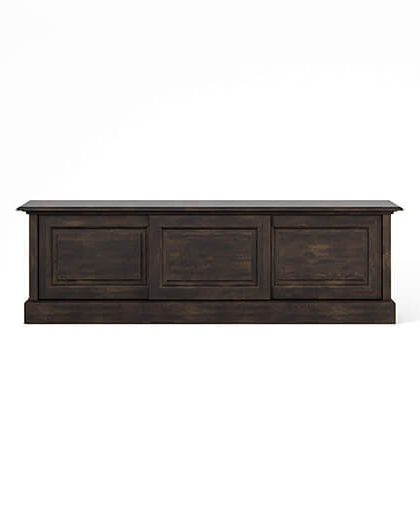 Montauk mediabänk mountain wenge