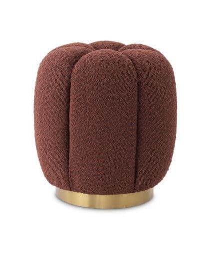 Orchanic pall bouclé rouge