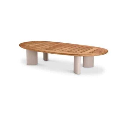Free Form soffbord natural teak