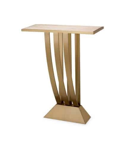 Beau Deco konsolbord mässing