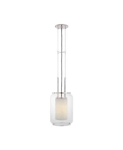 Upton taklampa nickel