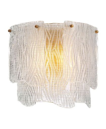 Asinara vägglampa glas