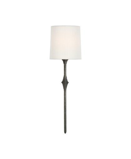Dauphine vägglampa Aged Iron