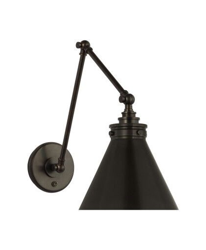 Parkington vägglampa dubbel brons