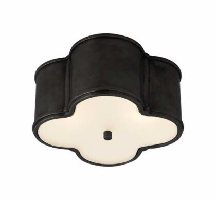 Basil plafond Gun Metal S
