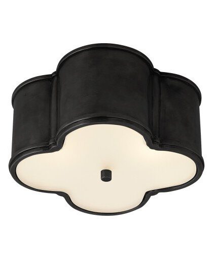 Basil plafond Gun Metal S