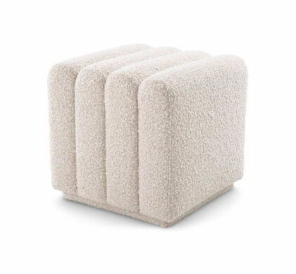 Bente ottoman bouclé cream