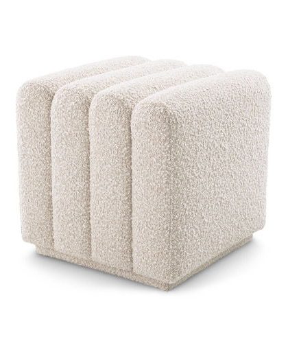 Bente ottoman bouclé cream
