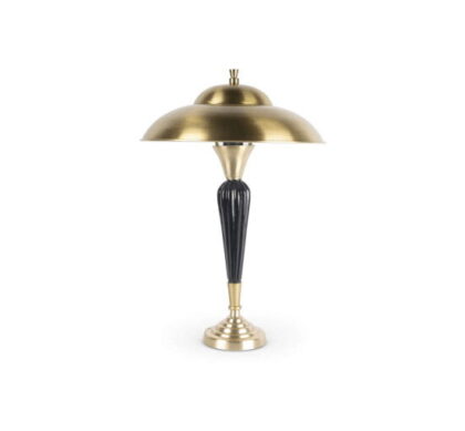 Miami Mushroom skrivbordslampa svart /guld