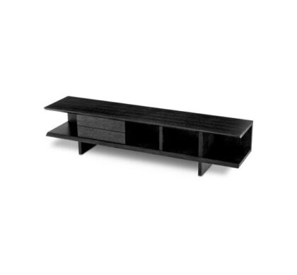 Guerroro mediabänk charcoal grey