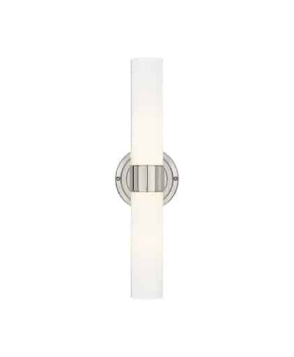 Jones vägglampa dubbel nickel