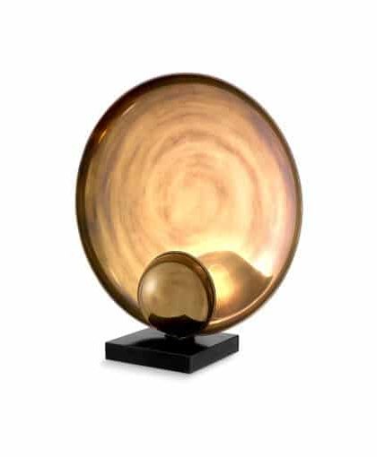 Odessa bordslampa antik mässing
