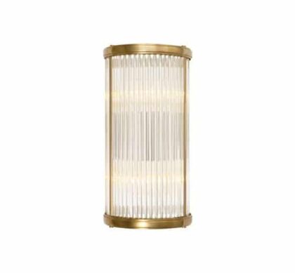 Allen vägglampa mässing S