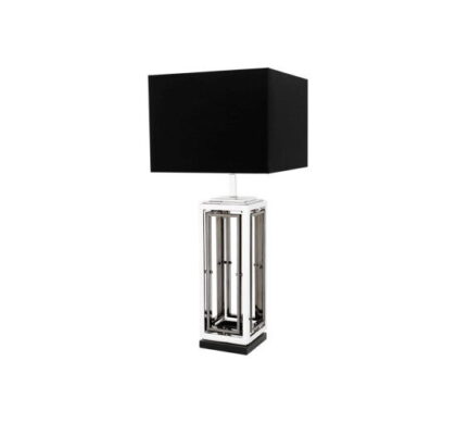 Blackrock bordslampa nickel OUTLET