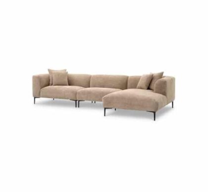 Firenze loungesoffa höger lyssa sand