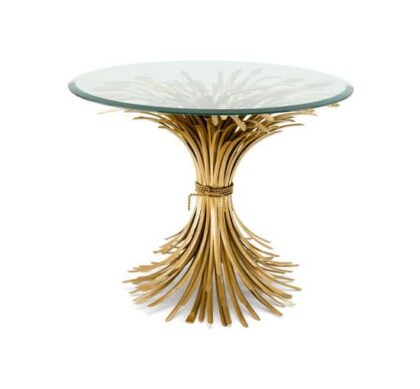 Bonheur sidobord guld L