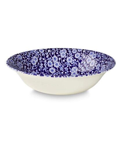 Blue Calico djup tallrik 4-pack