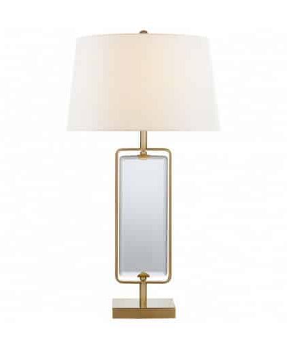 Henri Framed bordslampa antik mässing