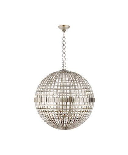 Mill taklampa Burnished Silver Leaf