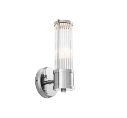 Claridges vägglampa nickel