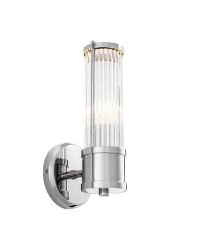 Claridges vägglampa nickel
