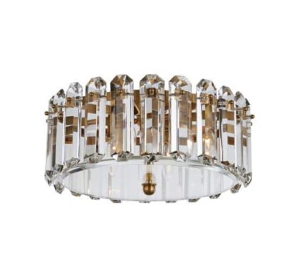 Bonnington plafond antik mässing M