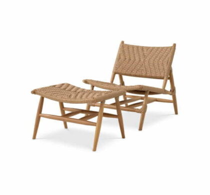 Laroc fåtölj natural teak