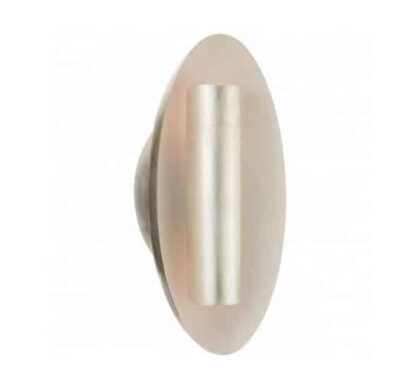 Aura vägglampa oval silver