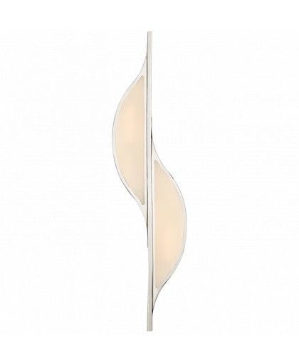Avant vägglampa nickel L