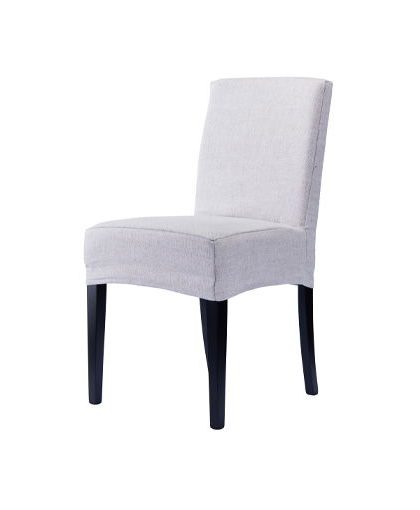 Boston matstol svart/linen sand