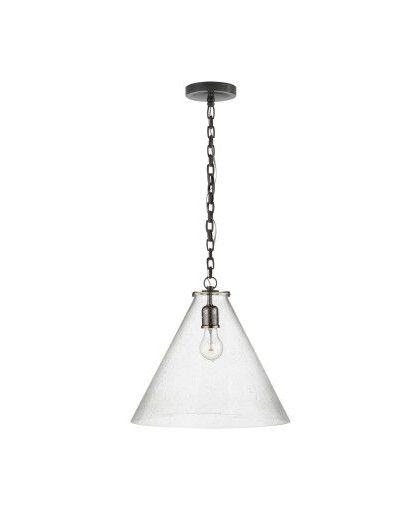 Katie Conical takpendel brons/glas