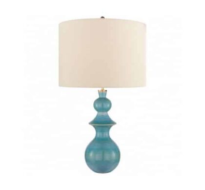 Saxon bordslampa Sandy Turquoise
