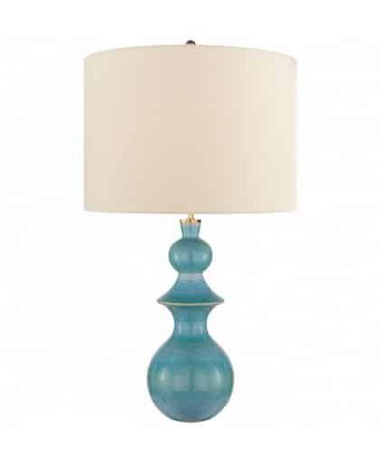 Saxon bordslampa Sandy Turquoise