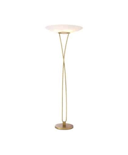 Laila golvlampa antique brass