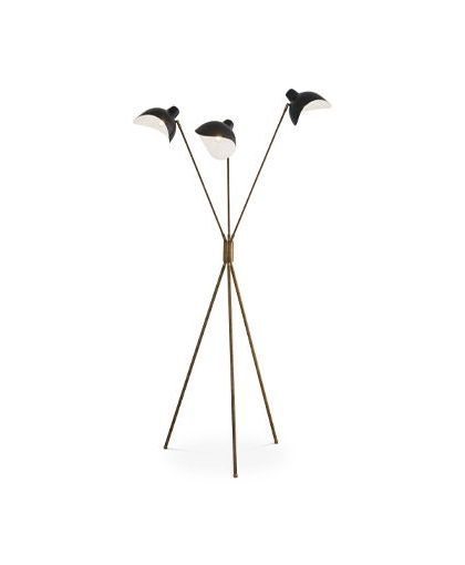 Costner golvlampa mässing