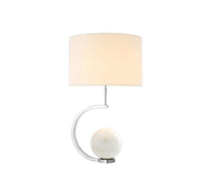 Luigi bordslampa nickel exkl. skärm OUTLET