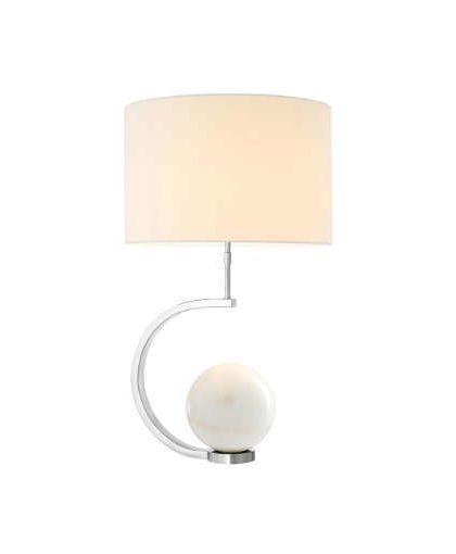 Luigi bordslampa nickel exkl. skärm OUTLET