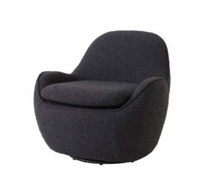 Cupido fåtölj bouclé black