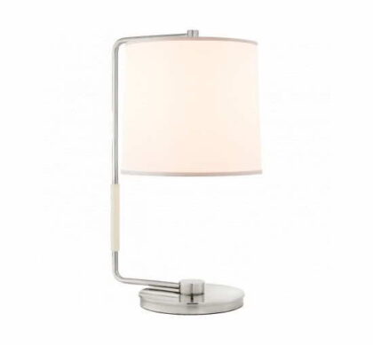 Swing bordslampa silver/silk