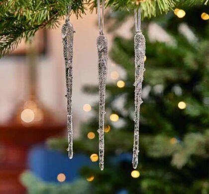Devin istappar juldekoration 3-pack