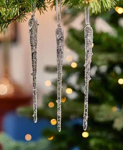 Devin istappar juldekoration 3-pack